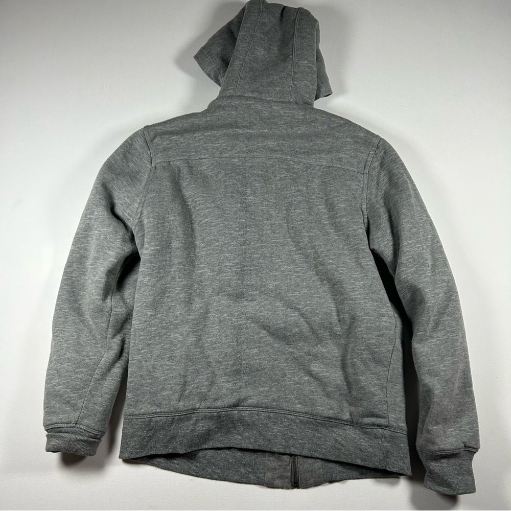 O' Neill Mens Gray Hooded Sherpa Lined Full Zip Jacket Hoodie Medium Surf Chore - Picture 9 of 9